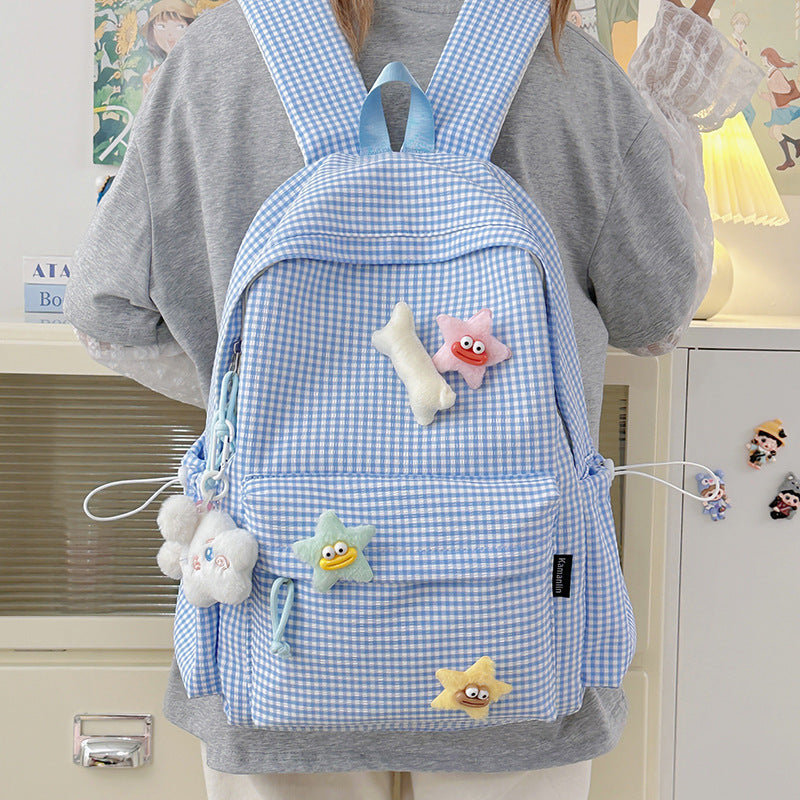 Cute Character-Embellished Backpack LoungeYard — product view 3