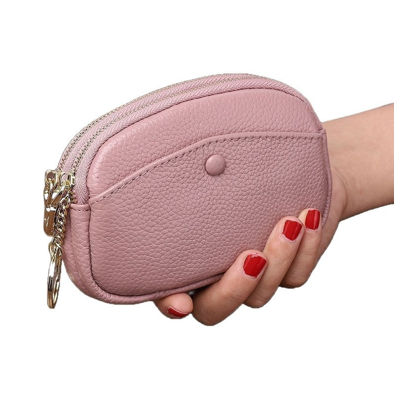 Compact Leather Coin Pouch LoungeYard — product view 3