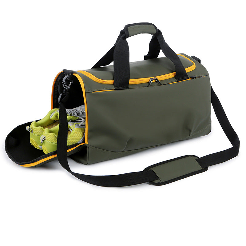 Men's Sports Travel Bag with Reinforced Bottom LoungeYard — product view 5
