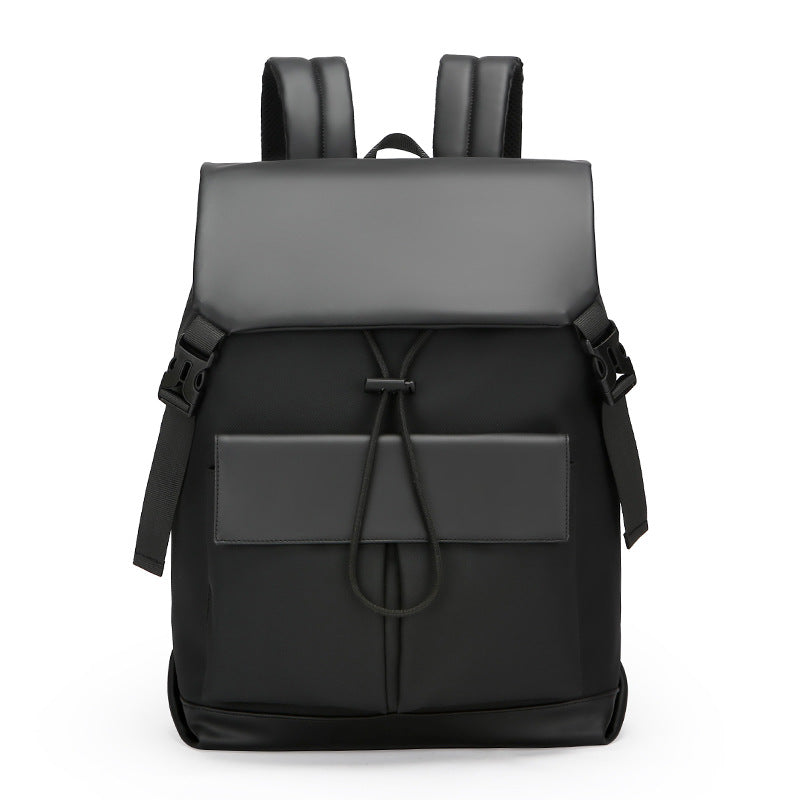 Stylish Water-Resistant Rolltop Backpack LoungeYard — product view 6