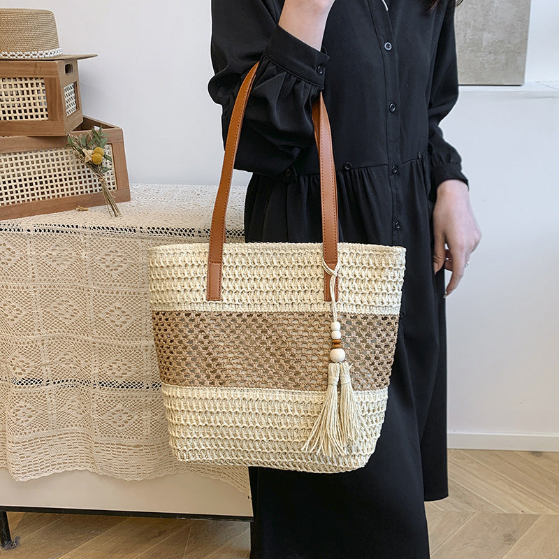 Stylish Macramé Shopping Bag LoungeYard — product view 1