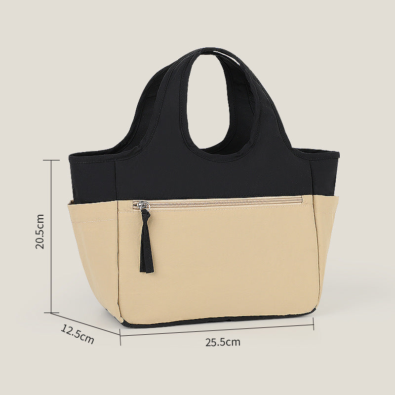Insulated picnic bag with practical outer pocket LoungeYard — product view 5
