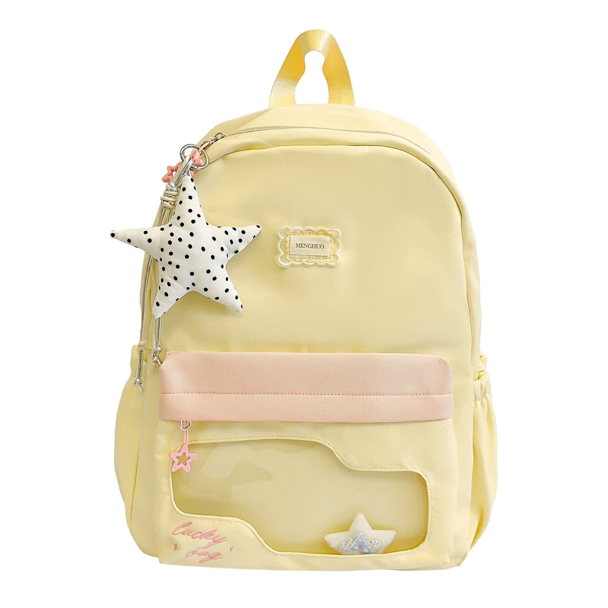 Fun Star-Embellished Backpack LoungeYard — product view 5