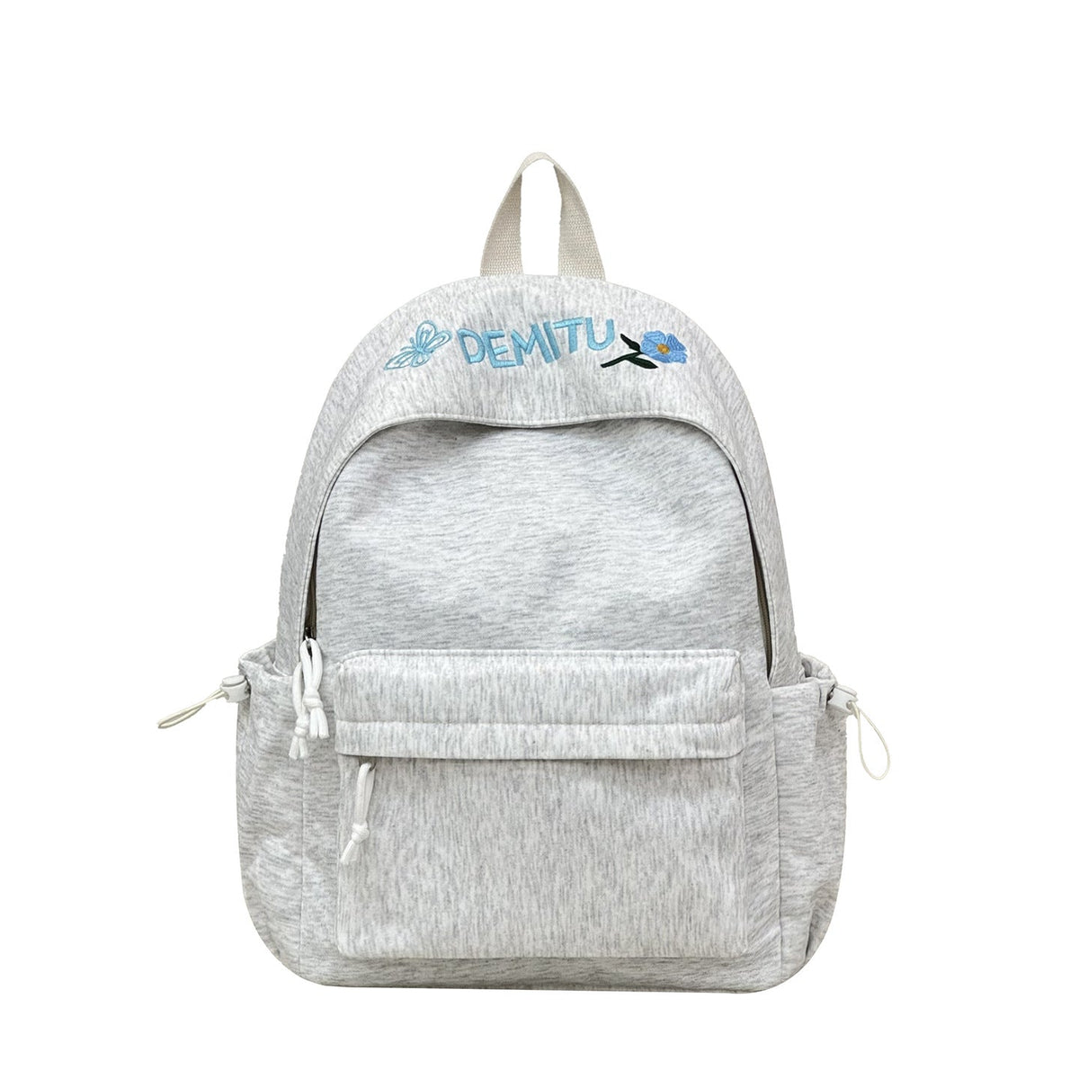 Casual Embroidered Backpack LoungeYard — product view 4