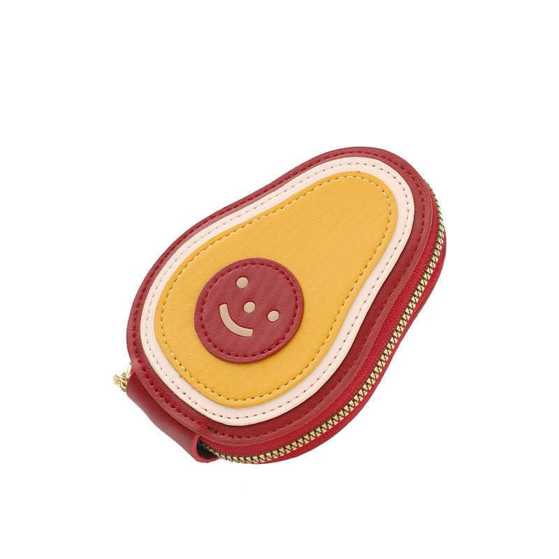Cute Avocado-Shaped Coin Purse LoungeYard — product view 4