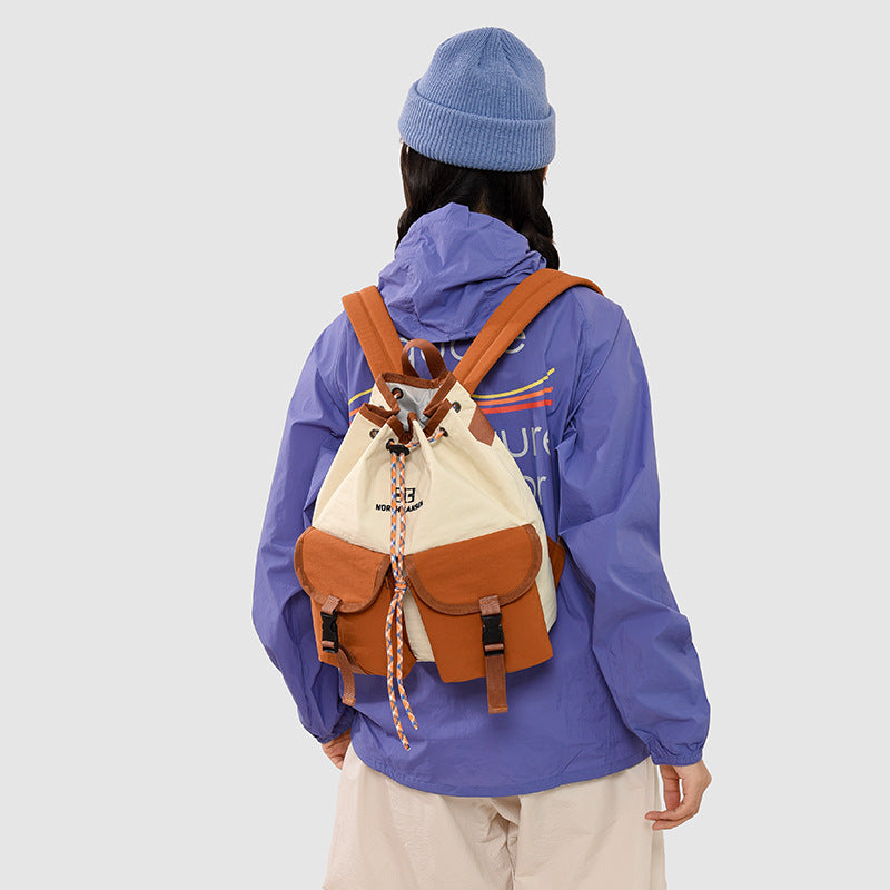 Practical Outdoor Drawstring Backpack LoungeYard — product view 2