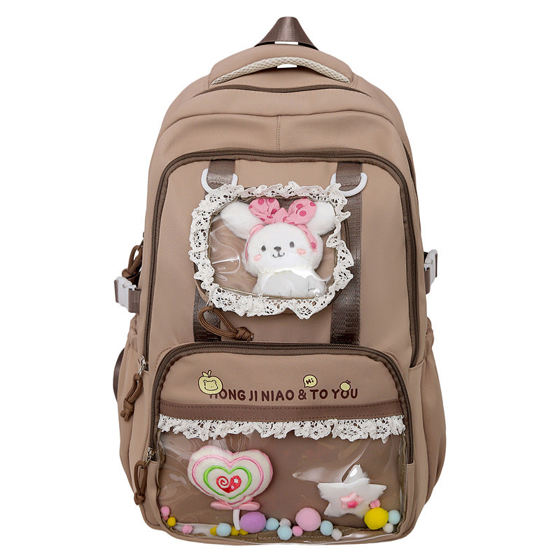 Cute Plush Adventure Backpack — product view 3