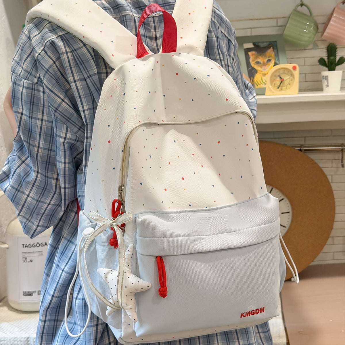 Playful Multi-Compartment Backpack LoungeYard — product view 2