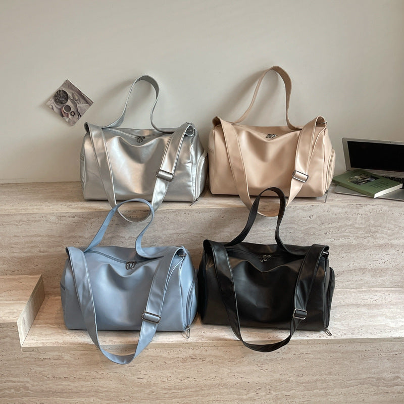 Sporty Weekend Duffel with Durable Exterior Material LoungeYard — product view 2
