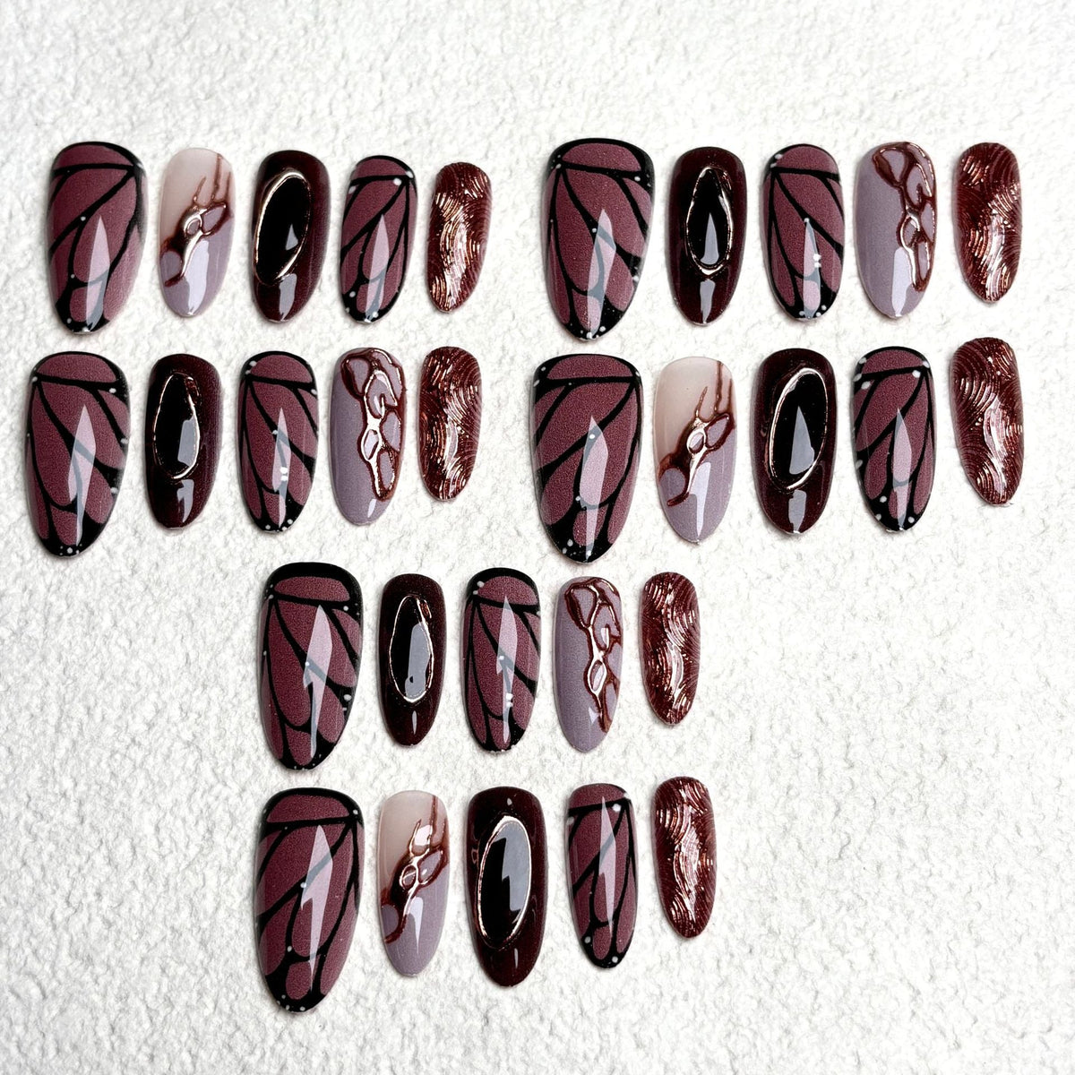 Artistic Nail Design Press-On Set — product view 4