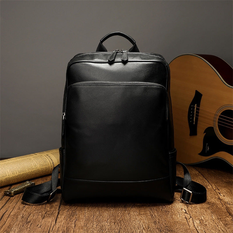 More Elegant and Functional Backpack Made of High-Quality Leather LoungeYard — product view 4