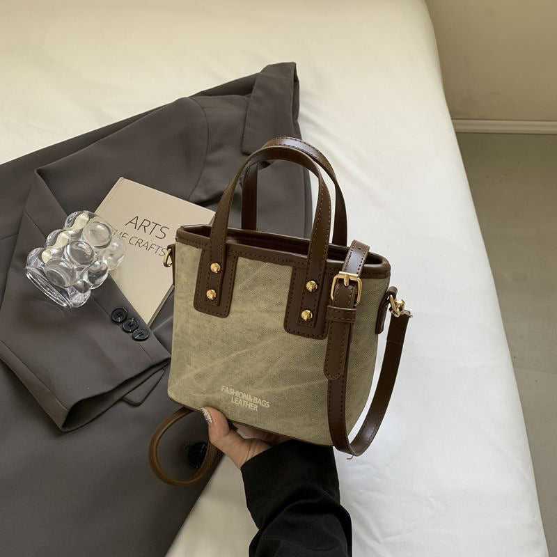 Compact Handheld Bucket Bag LoungeYard — product view 7