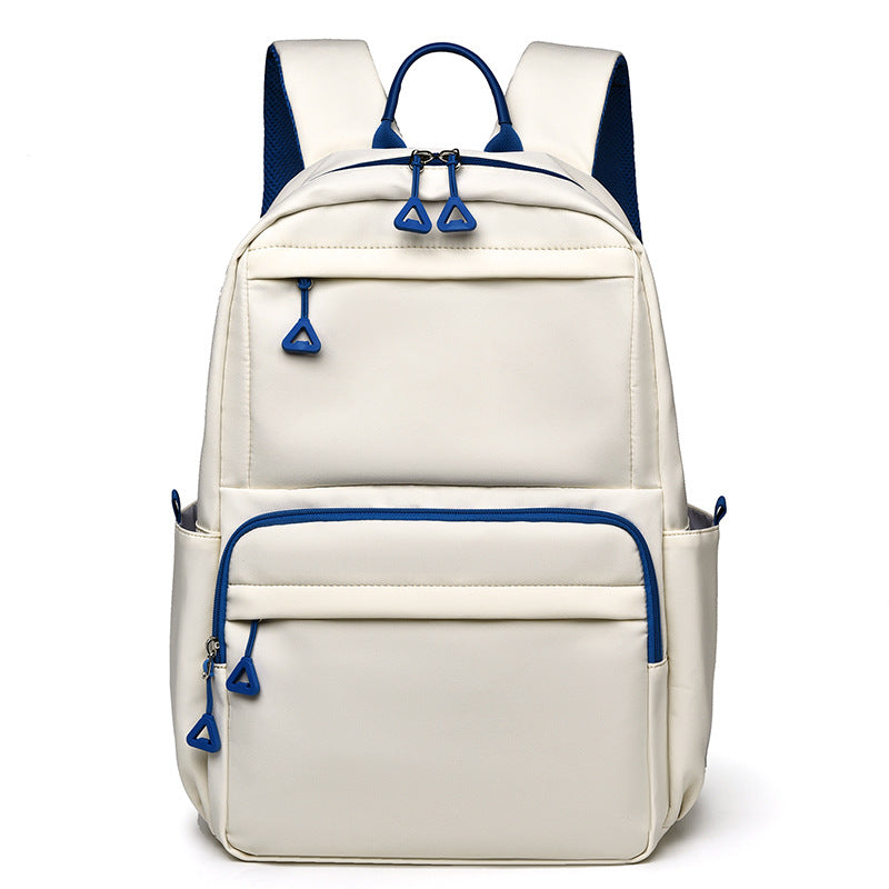 Urban leisure backpack with multifunctional zipper pockets LoungeYard — product view 5