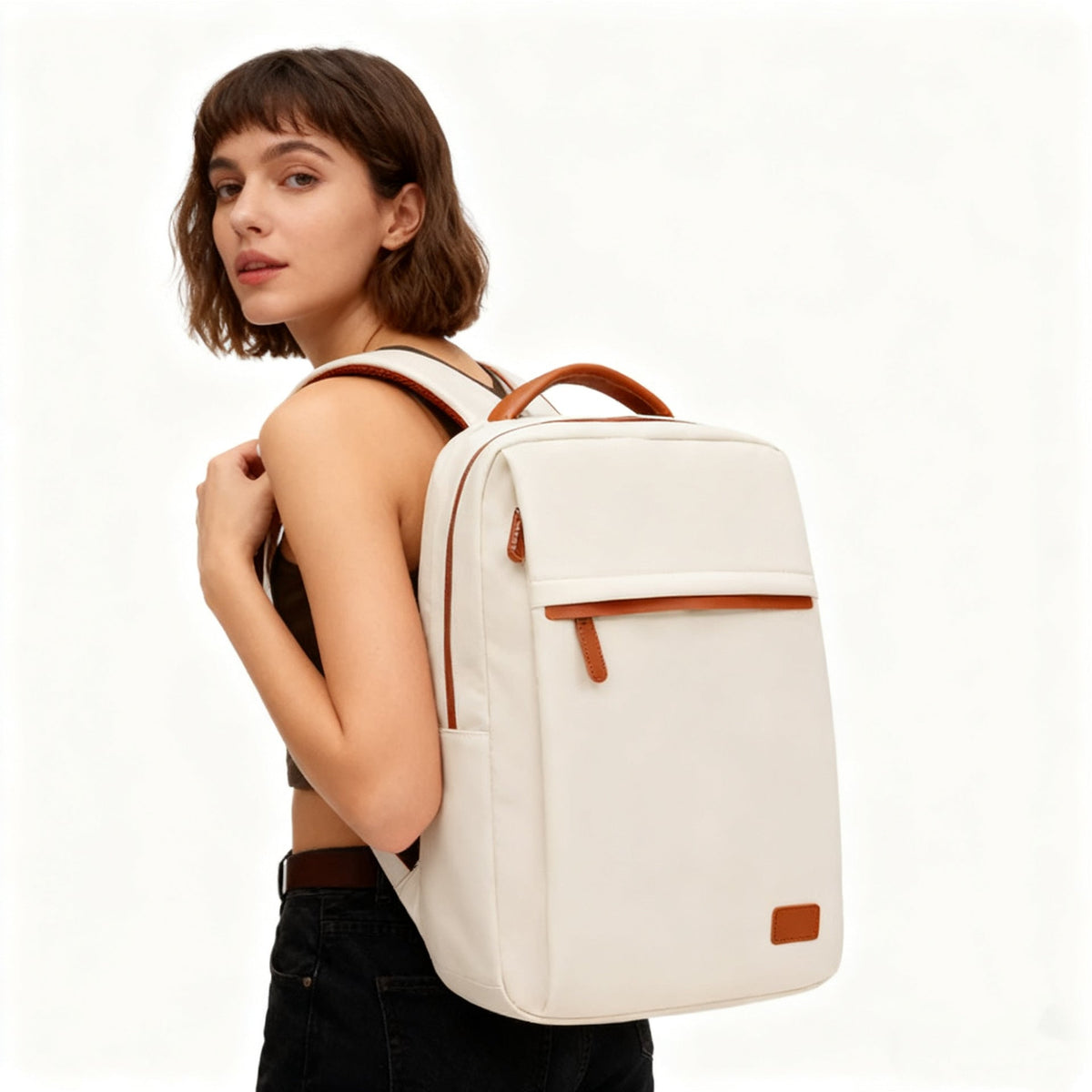 Laptop Backpack with Ergonomic Carrying Comfort from LoungeYard — product view 2