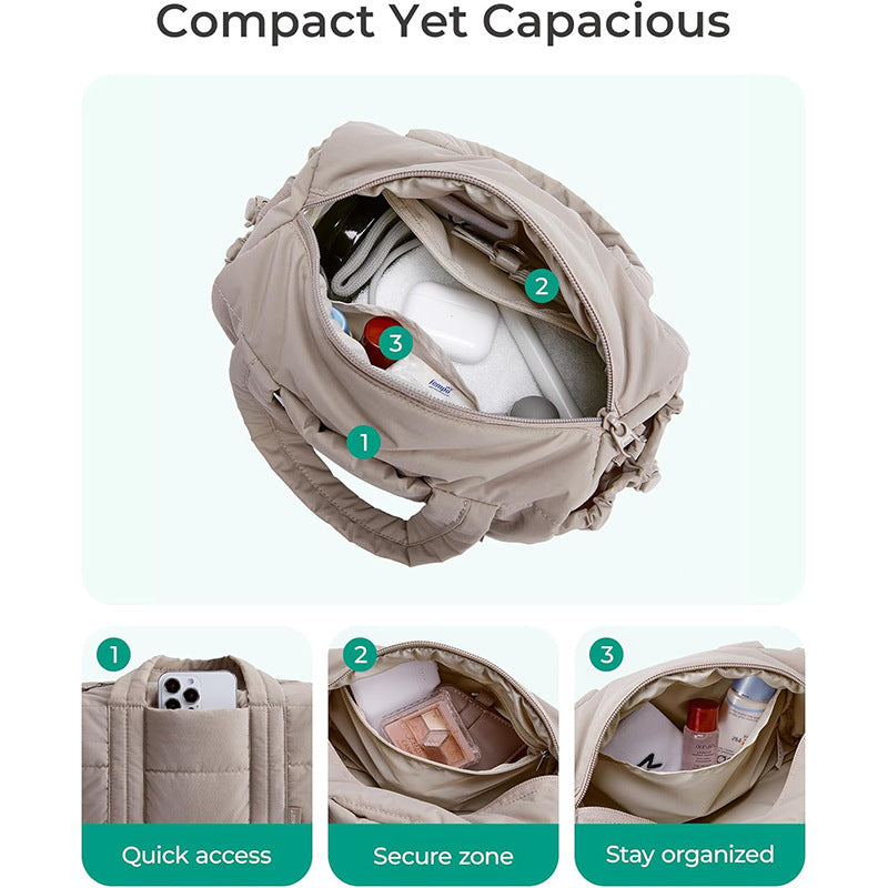 Multifunctional Padded Handbag LoungeYard — product view 3