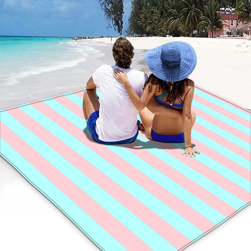 Picnic blanket in maritime design LoungeYard — product view 3