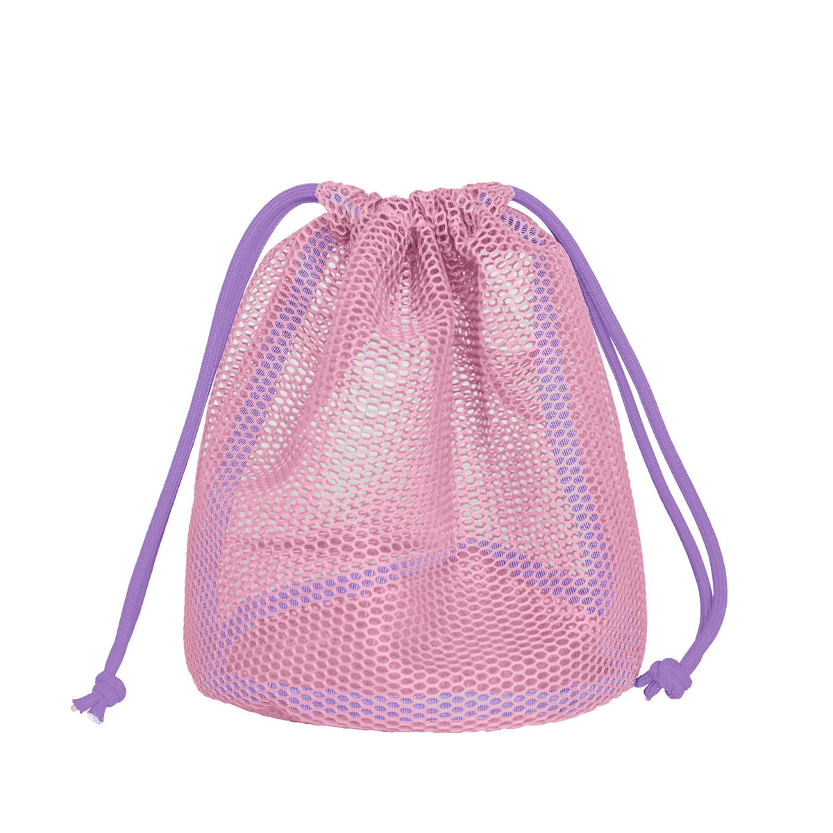 Practical mesh bag with drawstring LoungeYard — product view 6
