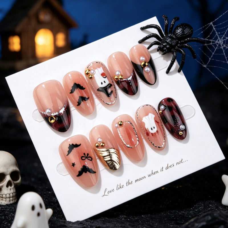 Halloween-Themed Gothic Press-On Nail Set — product view 2