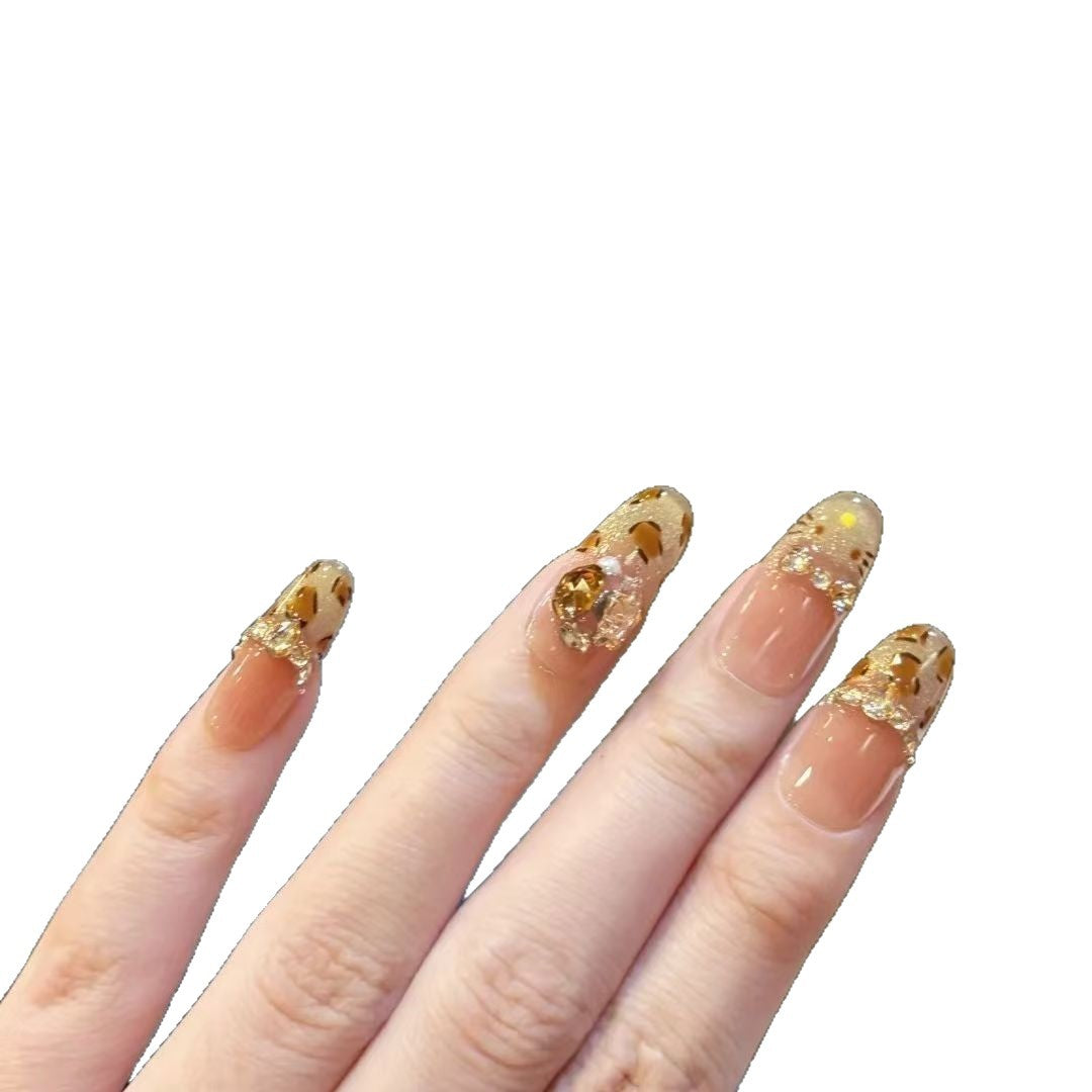 Glamorous Nail Art Extensions with Crystal Accents — product view 5