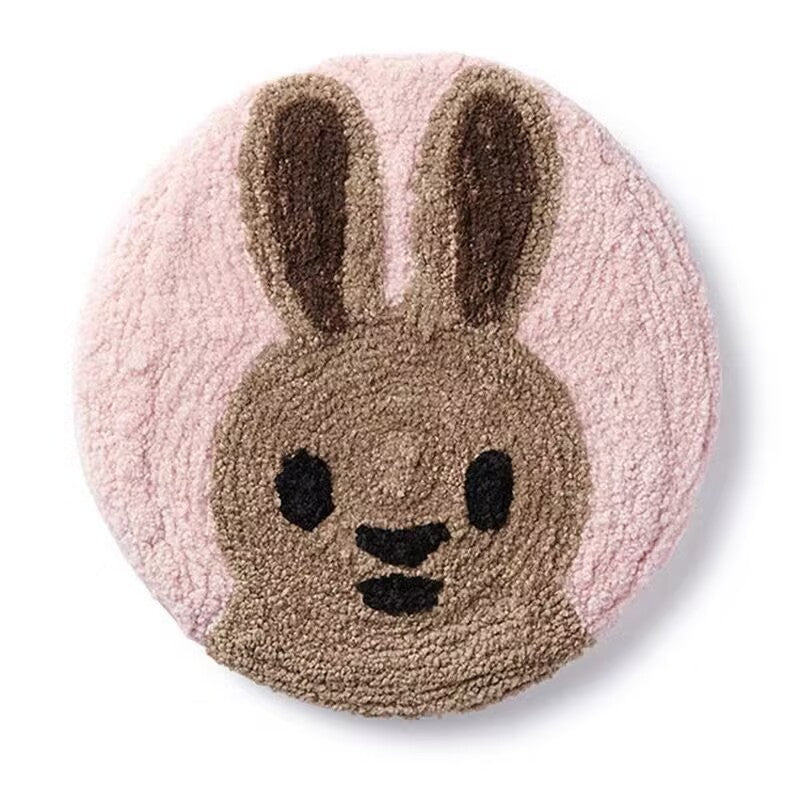 Panda-Themed Plush Floor Mat Bowlift — product view 5