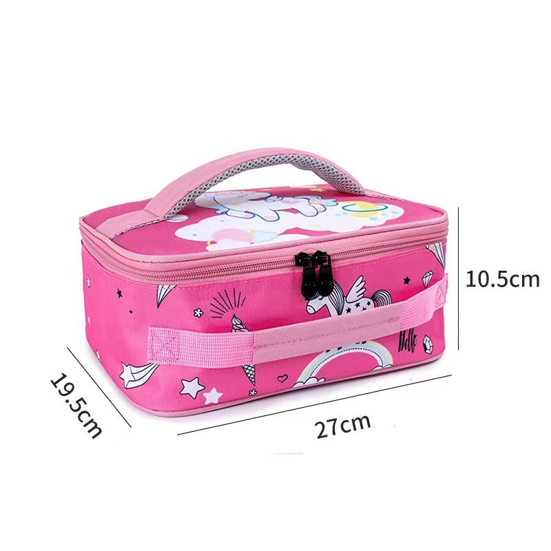 Cartoon-Themed Insulated Lunch Bag LoungeYard — product view 4