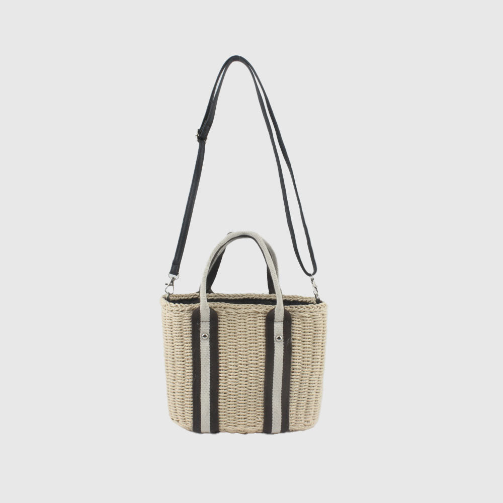 Shopping bag in modern basket design LoungeYard — product view 5