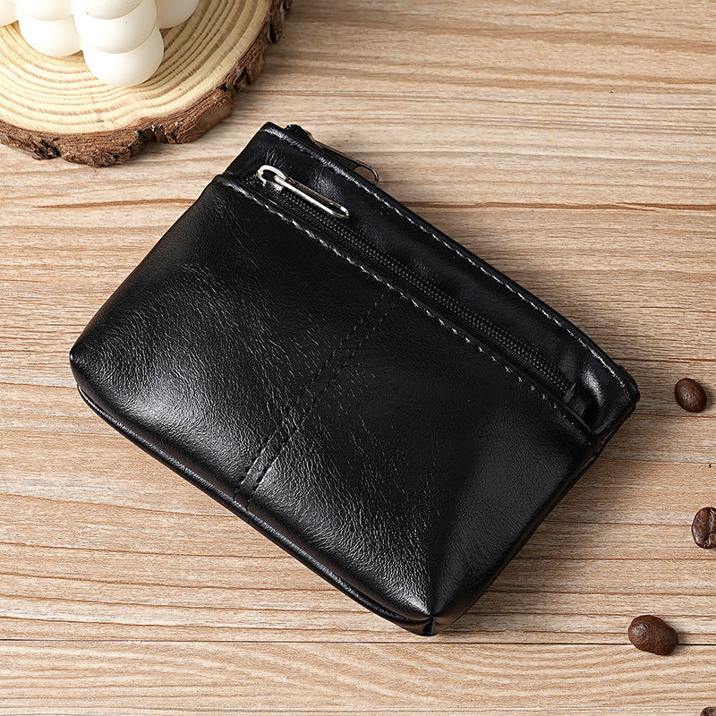 Compact Zippered Coin Pouch — product view 3