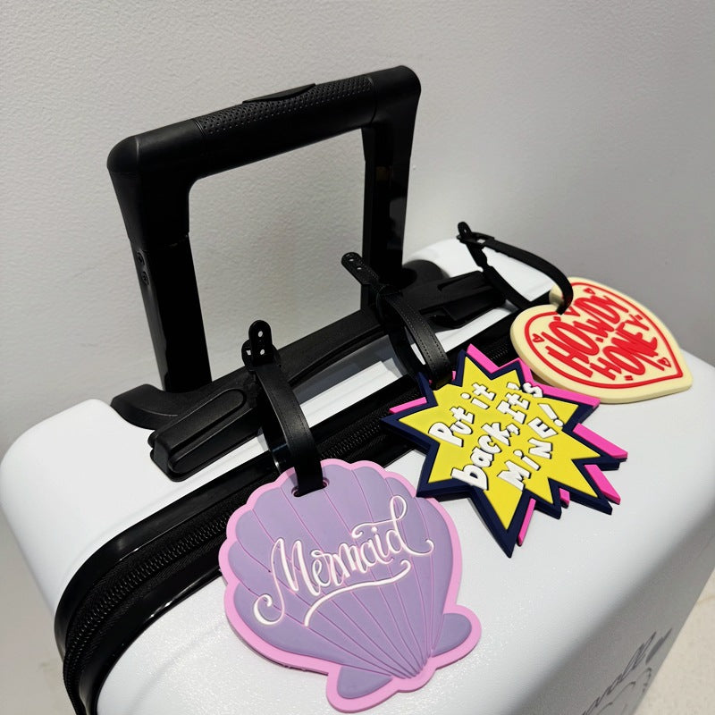 Mermaid Shell Luggage Tag LoungeYard — product view 1