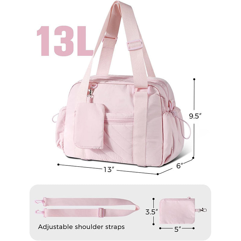 Multifunctional sports bag with yoga mat carrier LoungeYard — product view 2