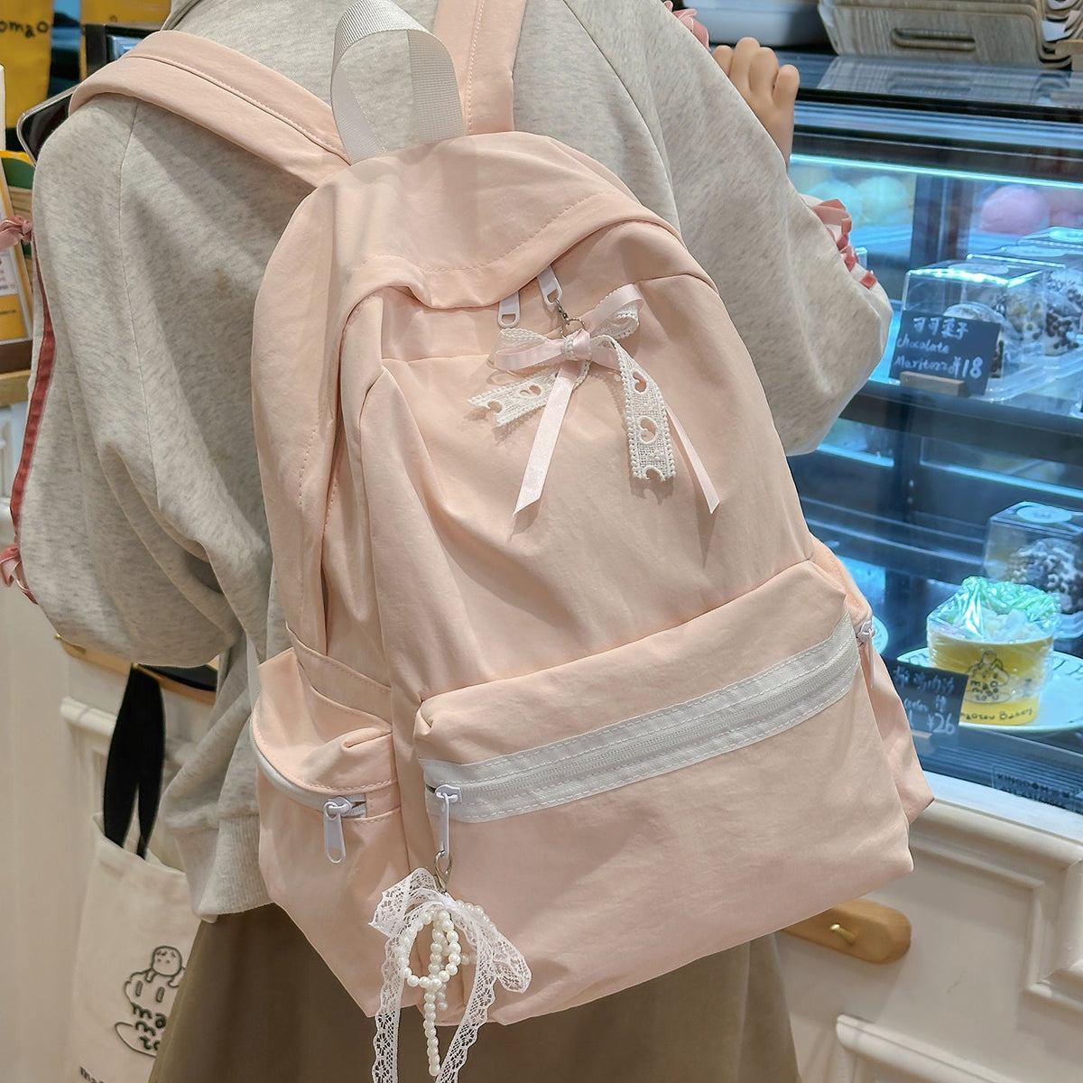 Charming Decorative Backpack LoungeYard — product view 2