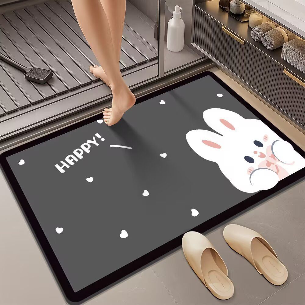 Cartoon Themed Bath Mat for Bathrooms — product view 5