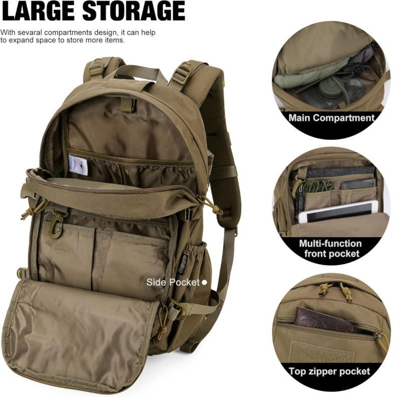 Tactical Multi-Pocket Utility Backpack LoungeYard — product view 4
