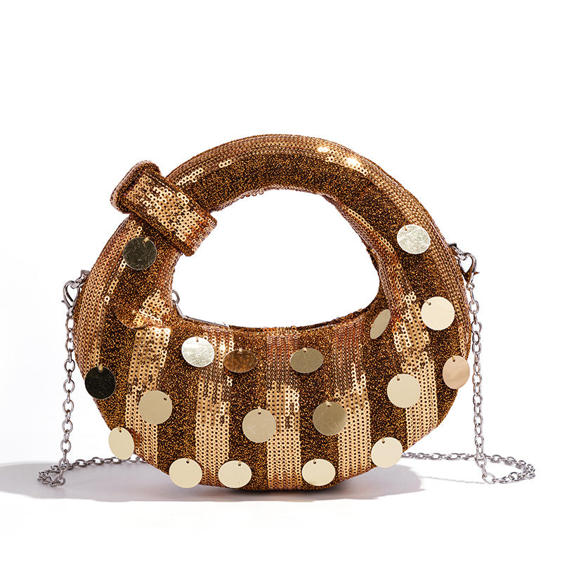 Chic Rhinestone-Embellished Handbag LoungeYard — product view 4