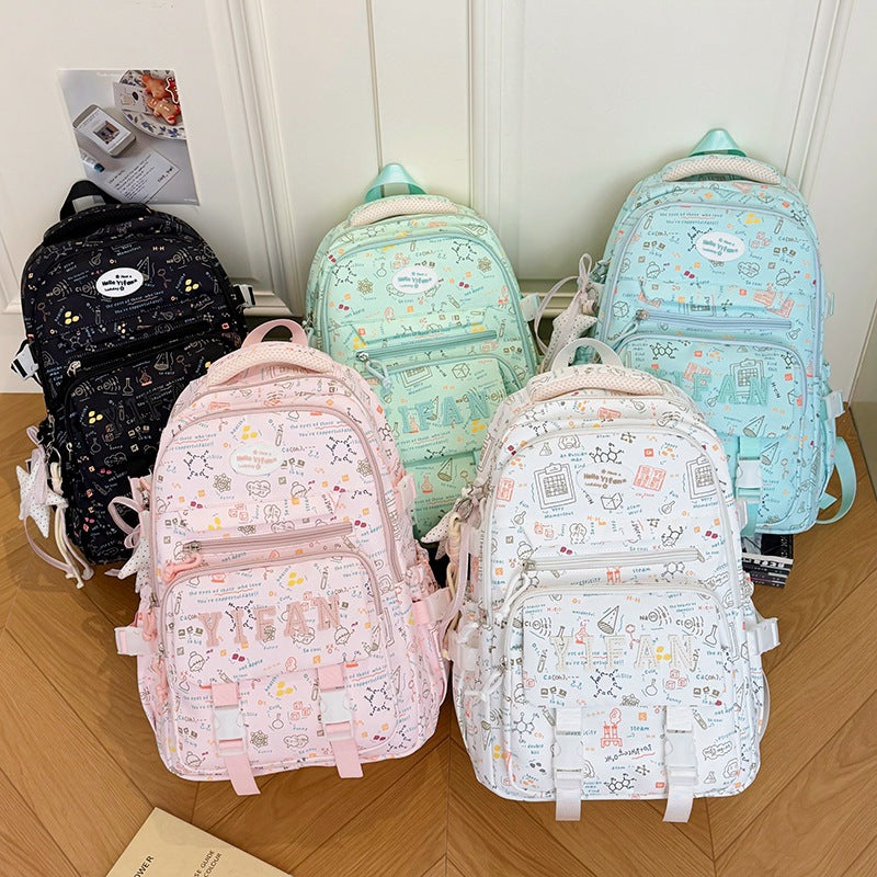 Fun Graphic Designed Backpack LoungeYard — product view 4