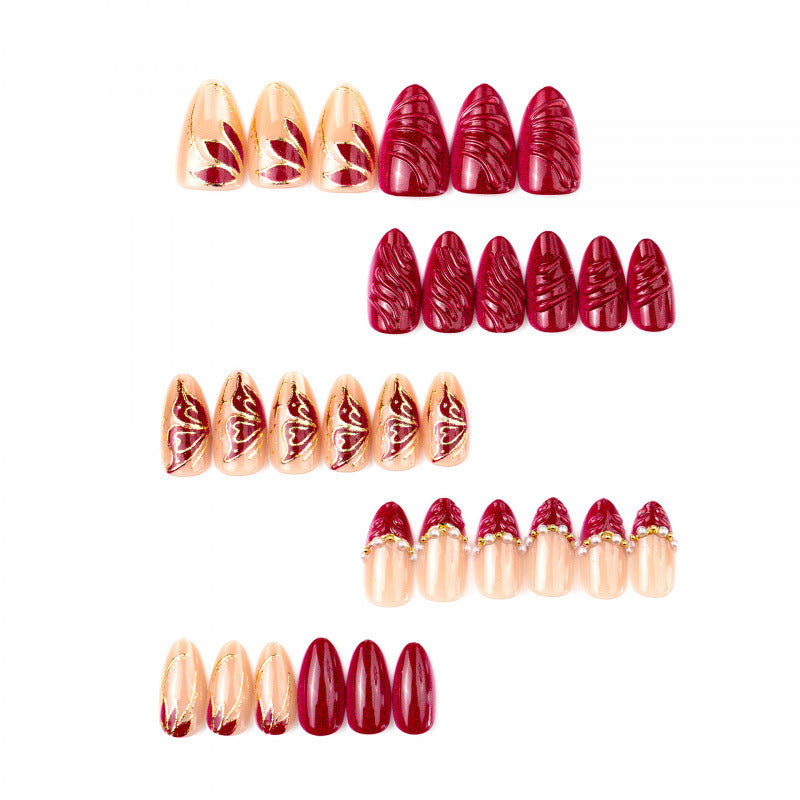 Luxury Acrylic Press-On Nail Art Set — product view 3