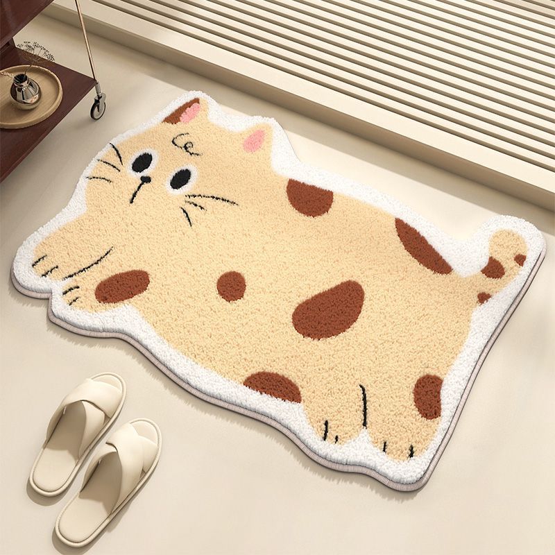 Decorative Cat-shaped Bath Mat LoungeYard — product view 6