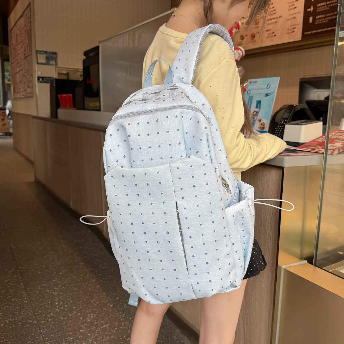 Patterned Casual Backpack LoungeYard — product view 1