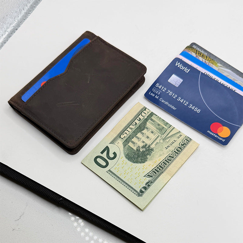 RFID-Blocking Carbon Fiber Cardholder LoungeYard — product view 2