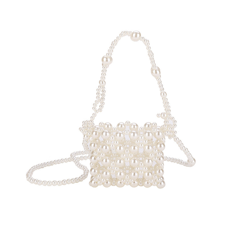 Pearl Beaded Clutch — product view 6