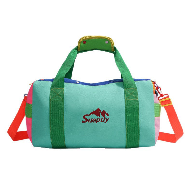 Vibrant Colorful Sports Duffle Bag LoungeYard — product view 5