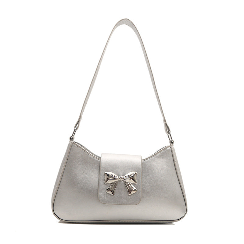 Stylish Bow Accent Handbag LoungeYard — product view 6