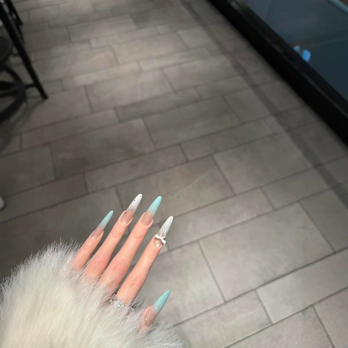 Elegant Articulated Stiletto Nail Extensions — product view 1