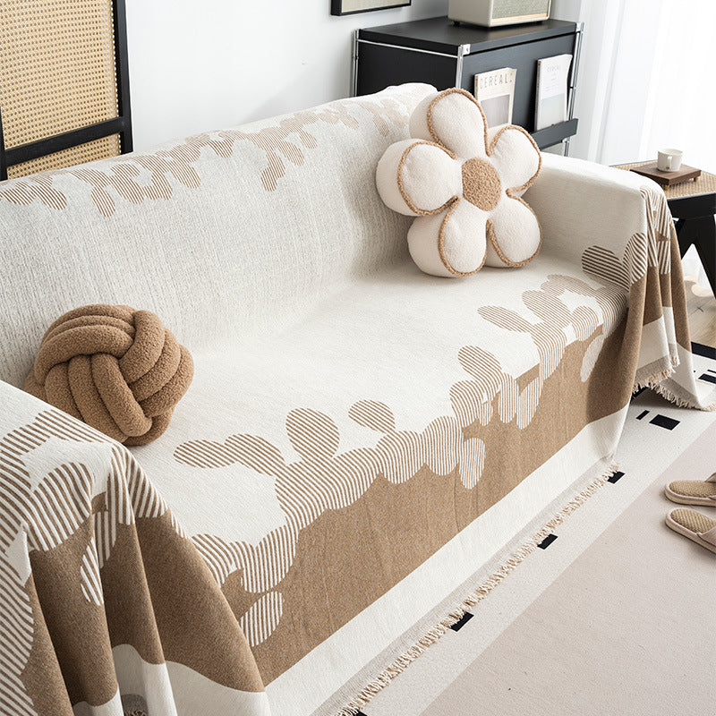 Elegant Textured Throw Blanket — product view 4