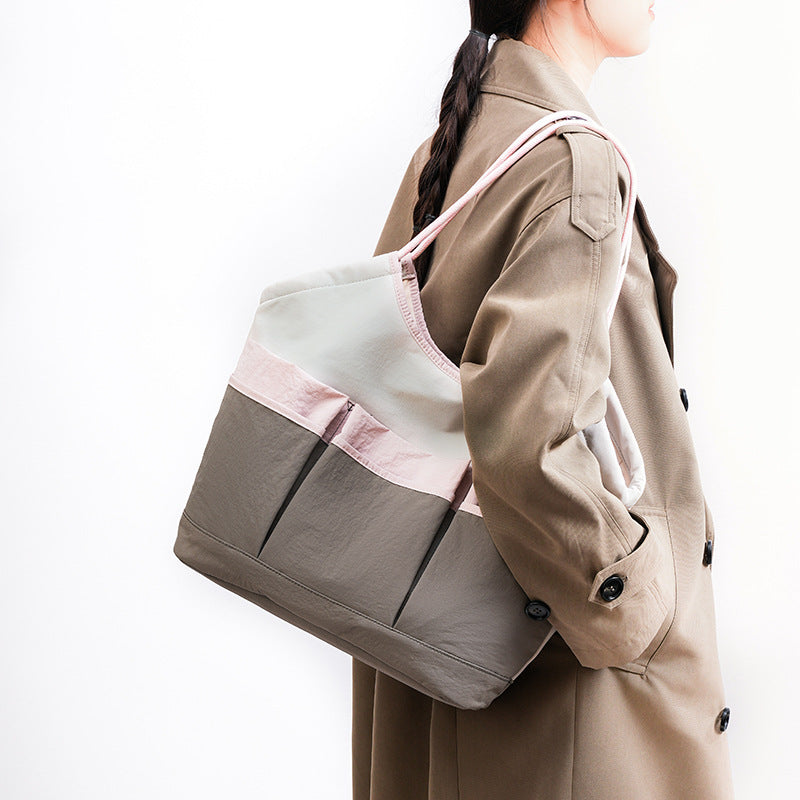 Generous Tote Bag With Multiple Outside Pockets LoungeYard — product view 1