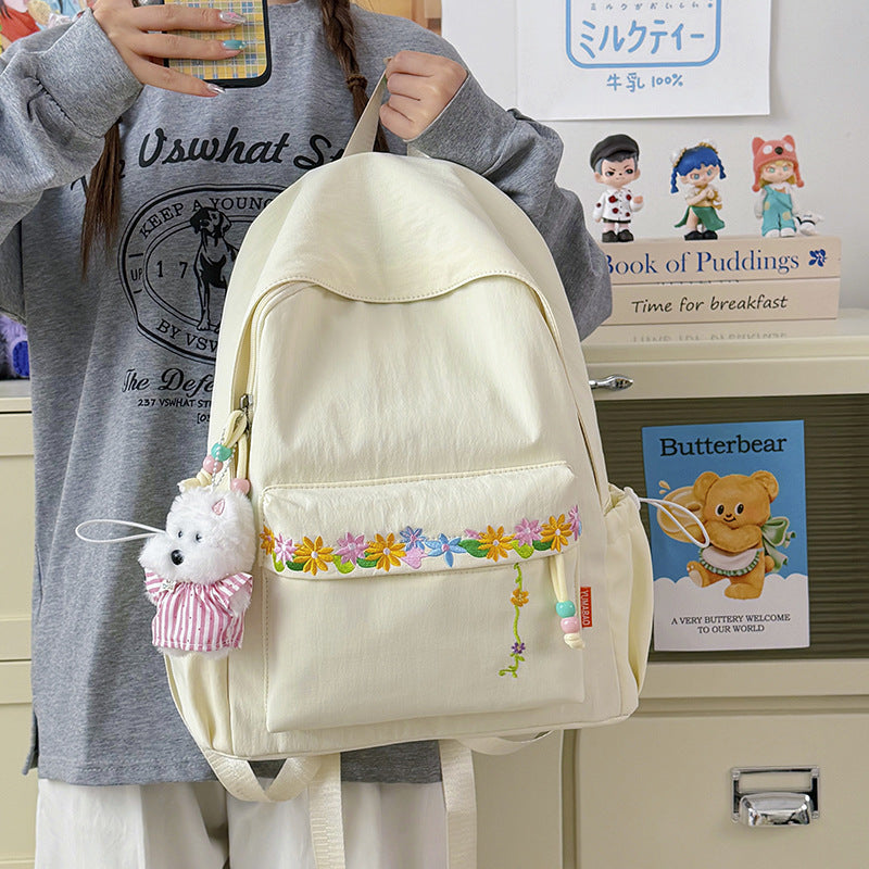 Cute Decorative Emblazoned Backpack LoungeYard — product view 2