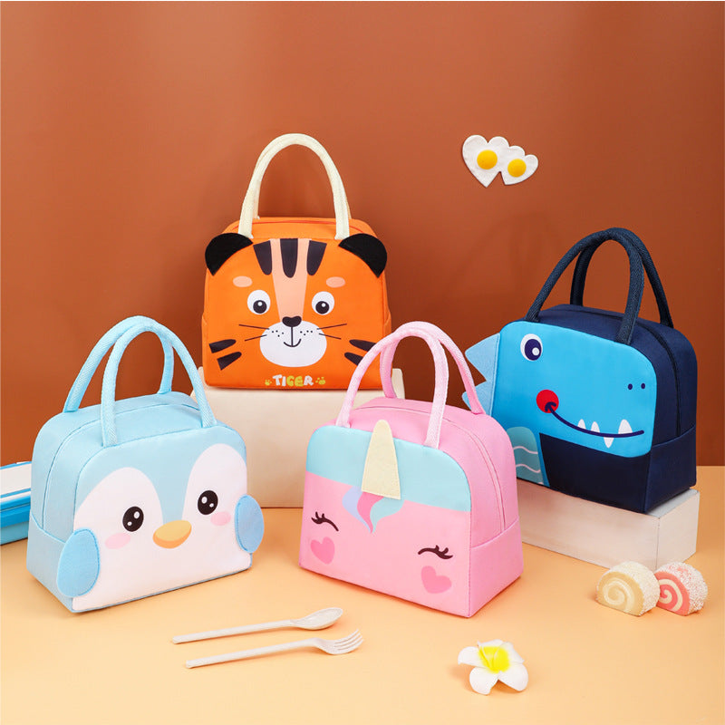 Cute Animal Face Lunch Bag — product view 2