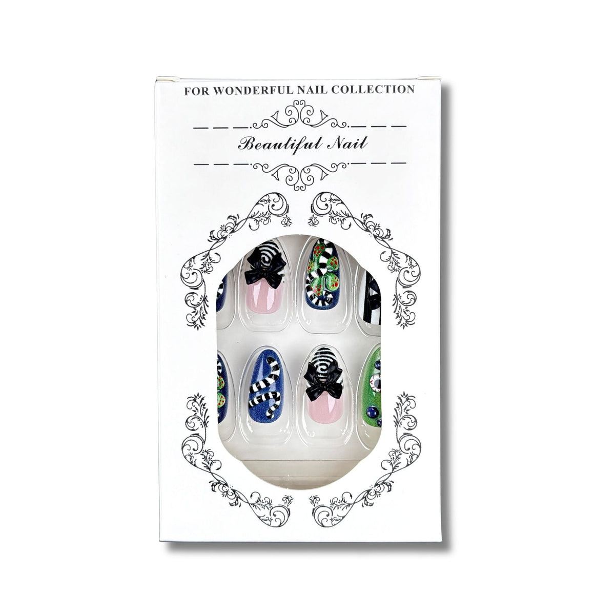 Artistic Themed Press-On Nail Set 1790745477 — product view 4