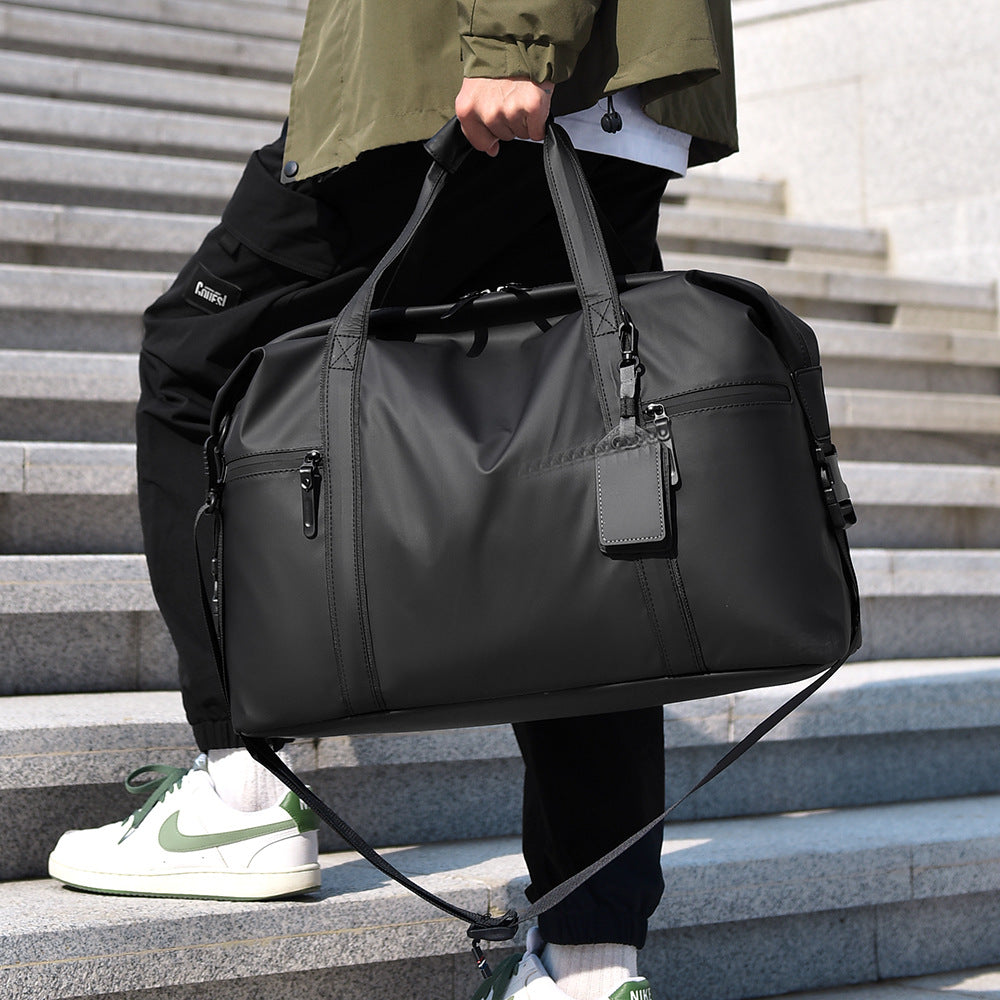Travel bag with waterproof material and practical carrying options LoungeYard — product view 1