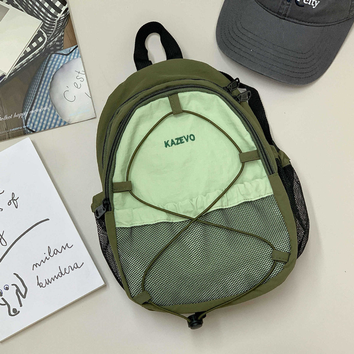 Compact Multi-Pocket Travel Backpack LoungeYard — product view 6