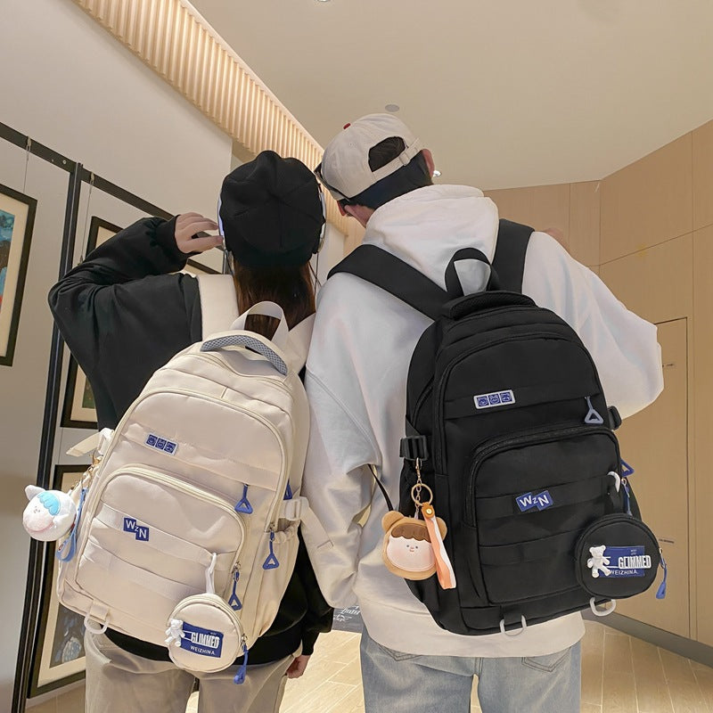 Stylish Multi-Compartment Backpack LoungeYard — product view 2